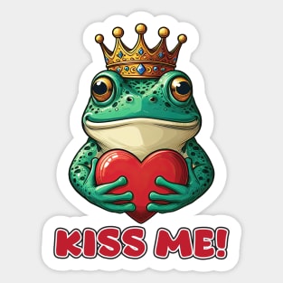 Frog Prince 74 Sticker